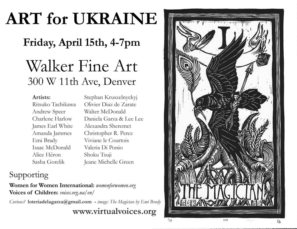 Art for Ukraine - print by Emi Brady