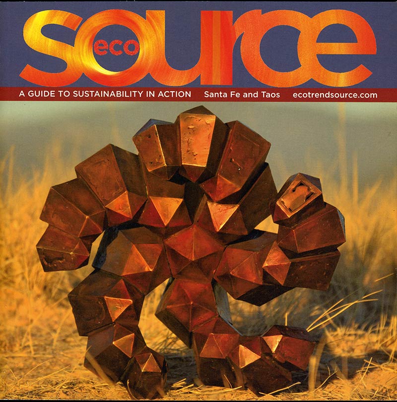 Eco Source Magazine article: An Artful Adventure in Sustainable Living by Lyn Bleiler - paintings by Lee Lee
A multi-generational Taos family incorporates polyculture, aquaponics, and permaculture techniques to create an educational, earth-friendly oasis