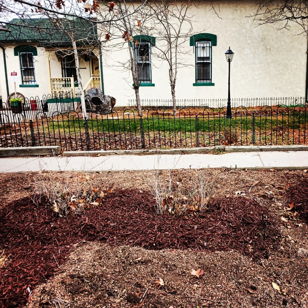 Letting the ground rest at the Stiles African American Heritage Gardens