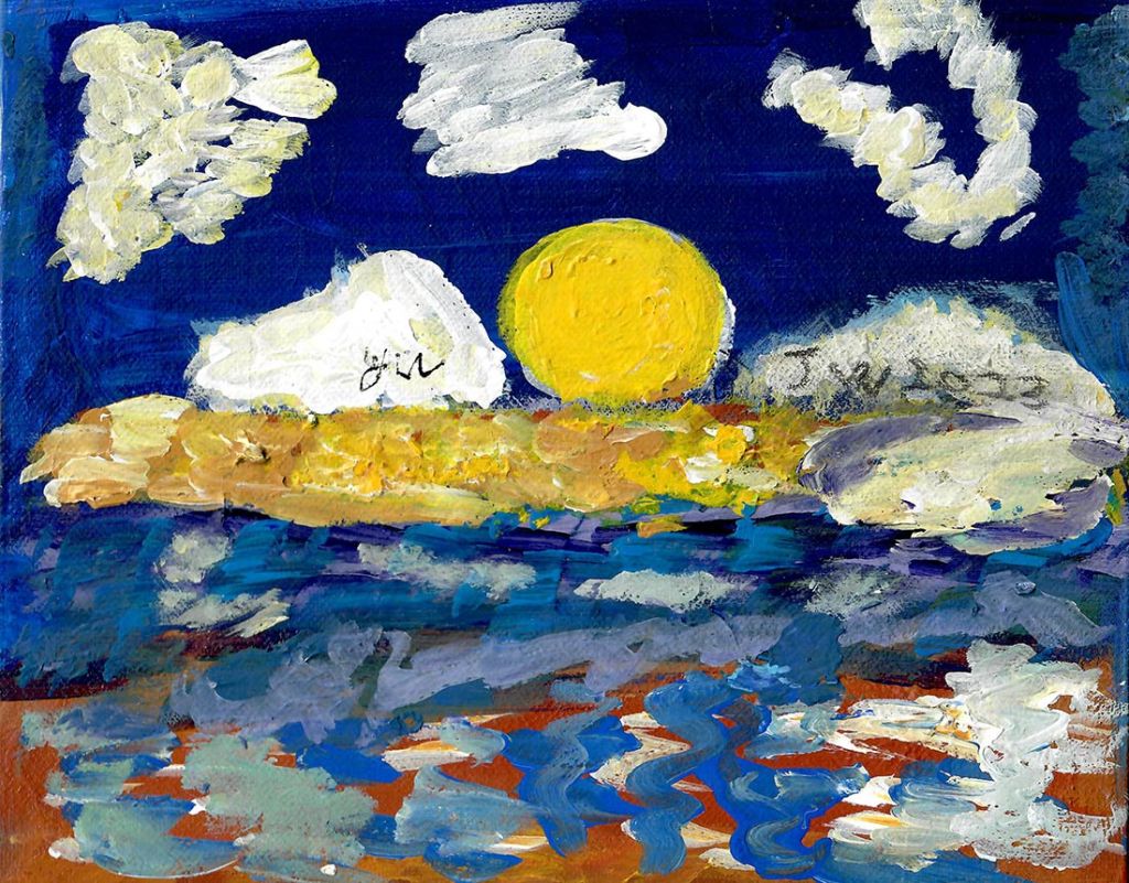 Denver Artist, Jacquline Withers created acryllic paintings to honor Bessie Coleman. Works installed in the Stiles African American Heritage Gardens as part of the PS You Are Here program supported by Denver's Arts & Venues