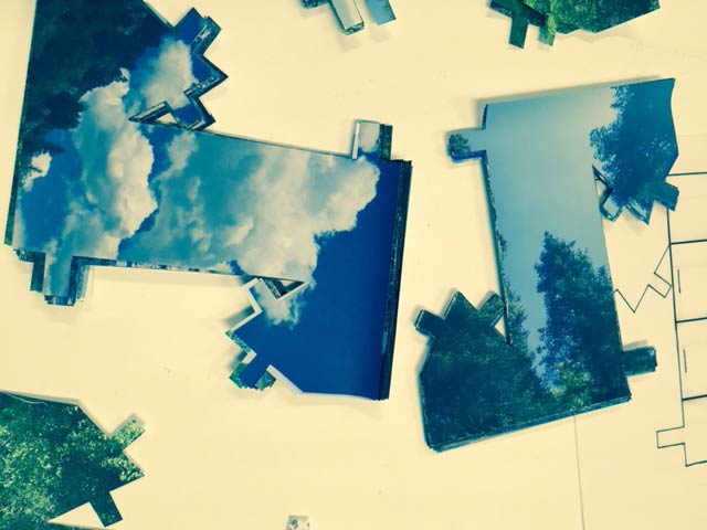 Linda Michel-Cassidy: cut paper houses