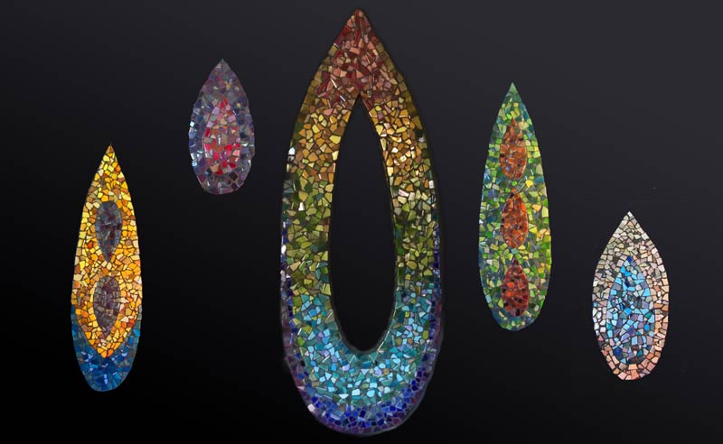 Annette Coleman, Rainbow Seeds, mosaic